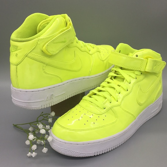 Nike Other - Nike Air Force 1 Mid UV Men's 'Volt' Sneakers